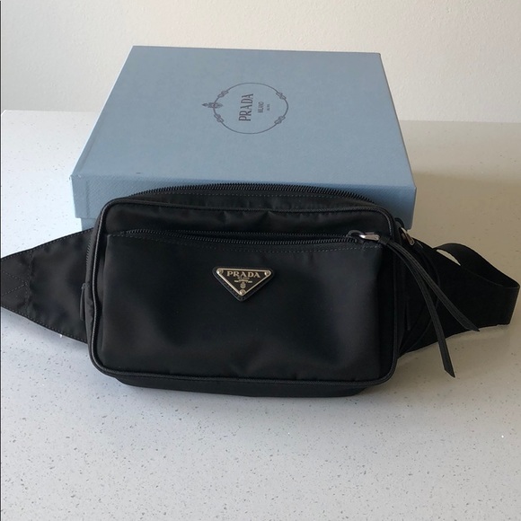 prada waist bag nylon